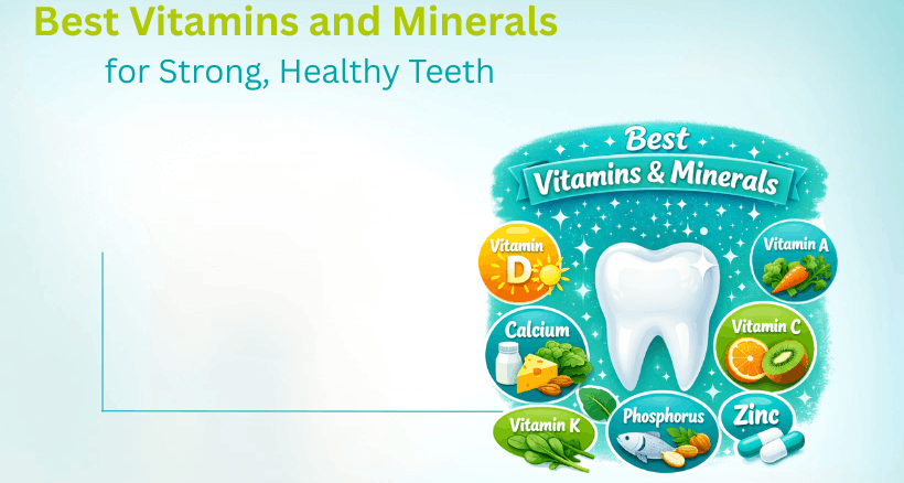 Best Vitamins and Minerals for Strong, Healthy Teeth