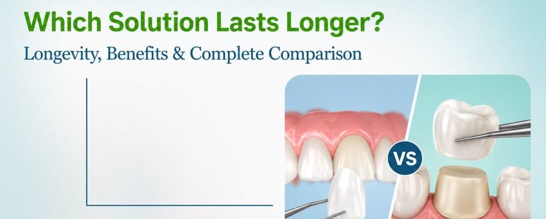 Dental Veneers vs. Crowns