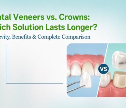 Dental Veneers vs. Crowns
