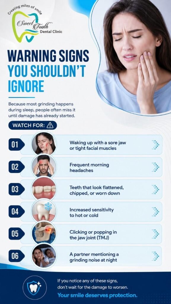 Warning Signs for Teeth Grinding (Bruxism)