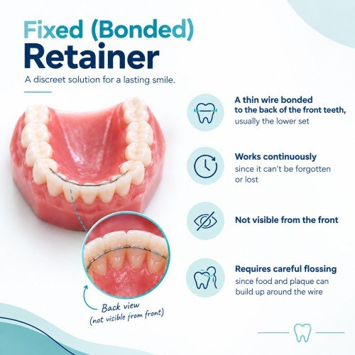 Fixed (bonded) retainer