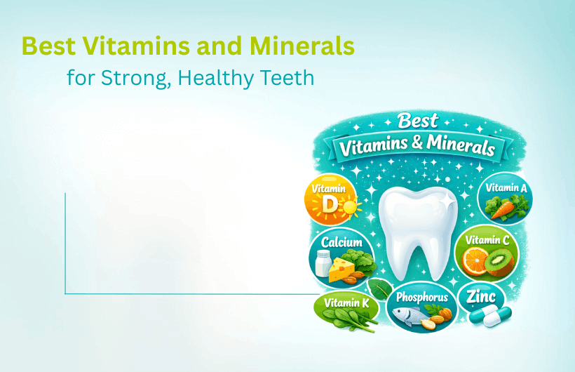 Best Vitamins and Minerals for Strong, Healthy Teeth